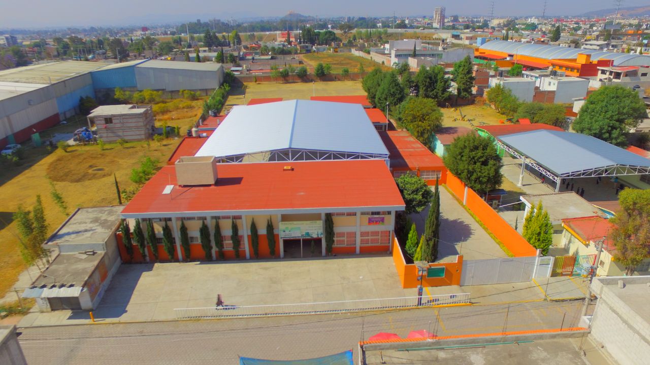 Antigua fotografía de la escuela